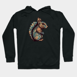 Ornamental squirrel Hoodie